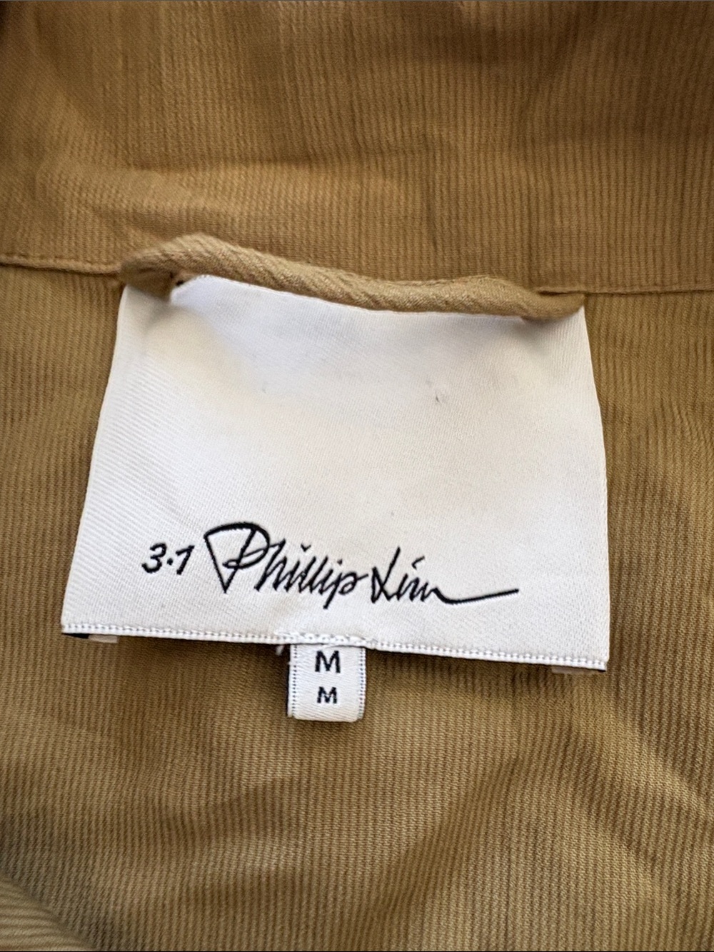 3.1 Phillip Lim Olive Green Zip-Front Utility Jacket - Picture 2 of 4